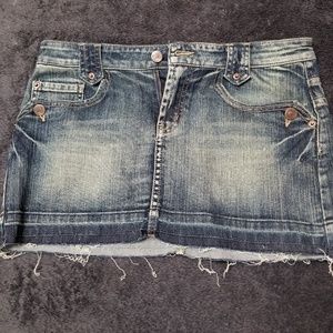 Mini Denim Skirt